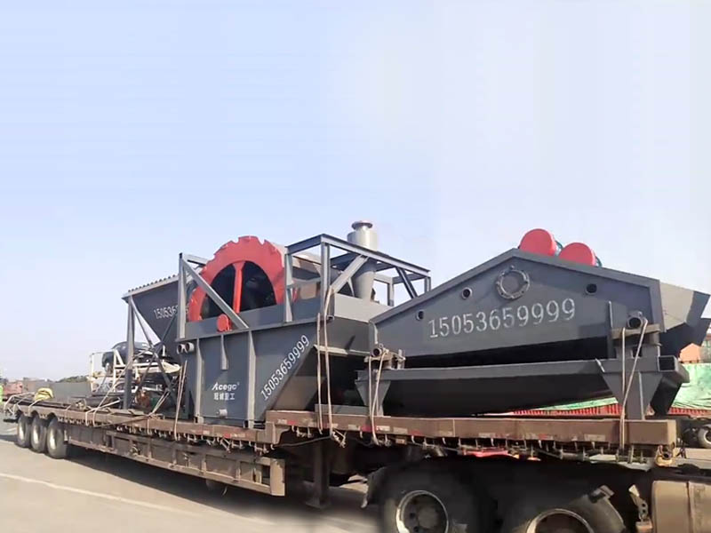 移動制沙機(jī)洗砂機(jī)冠誠重工量身為您訂制 優(yōu)勢多多