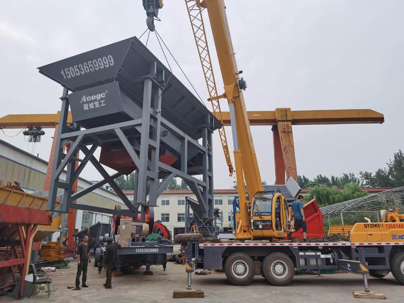 顎式移動破碎站