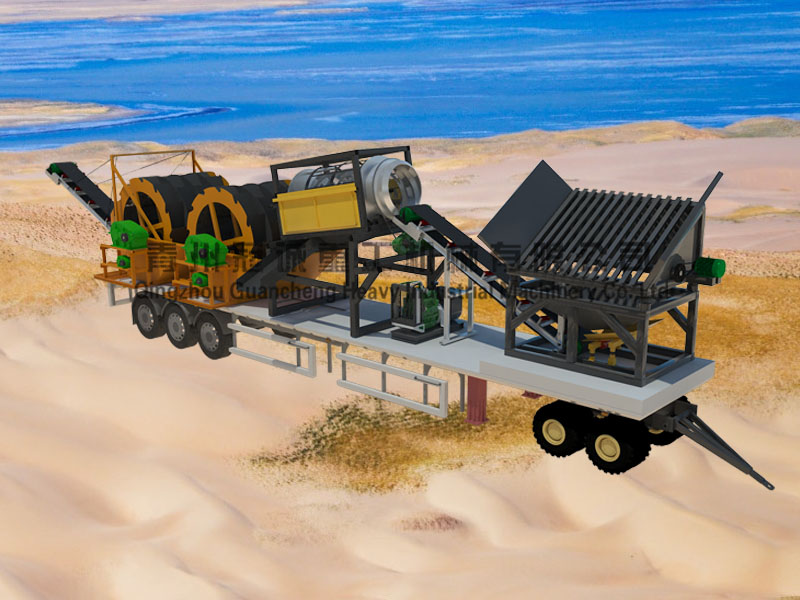 移動洗砂機(jī)